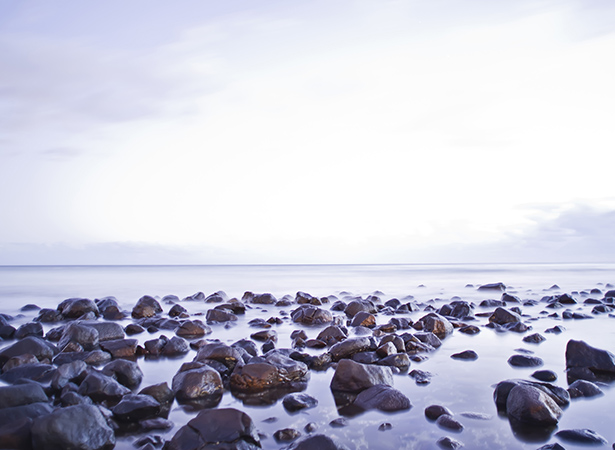 Rocks of Burleigh Head Beach, Gold Coast